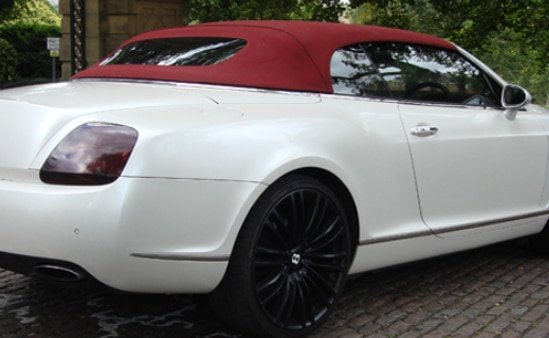 Bentley Continental GTC hire Birmingham